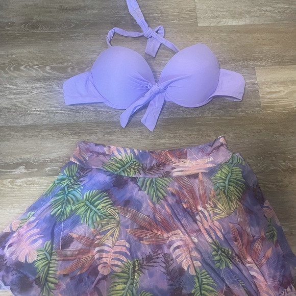 SHEIN bikini with skirt. M top, XL bottoms - Picture 2 of 7
